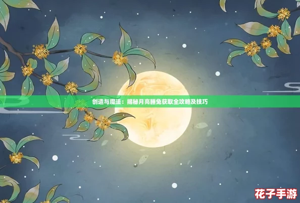 创造与魔法：揭秘月亮睡兔获取全攻略及技巧