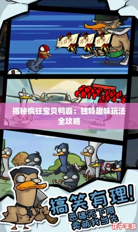 揭秘疯狂宝贝鸭霸：独特趣味玩法全攻略