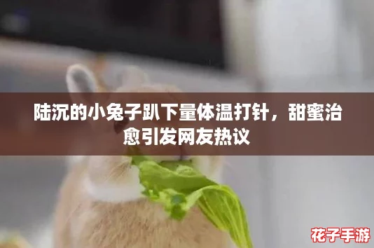 陆沉的小兔子趴下量体温打针,甜蜜治愈引发网友热议 陆沉的小兔子趴下量体温打针,甜蜜治愈引发网友热议