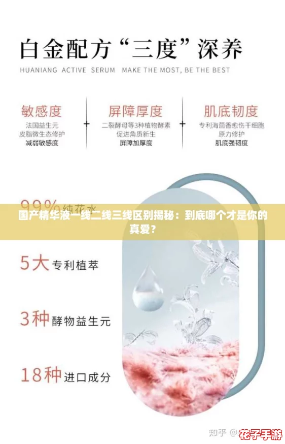 国产精华液一线二线三线区别揭秘：到底哪个才是你的真爱？