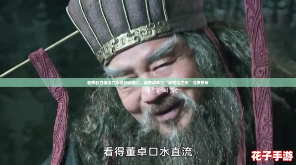 貂蝉翻白眼流口水流眼泪图片，网友称其为“表情包之王”引发热议