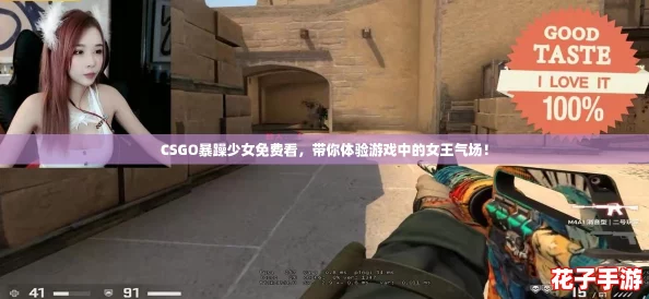 CSGO暴躁少女免费看，带你体验游戏中的女王气场！