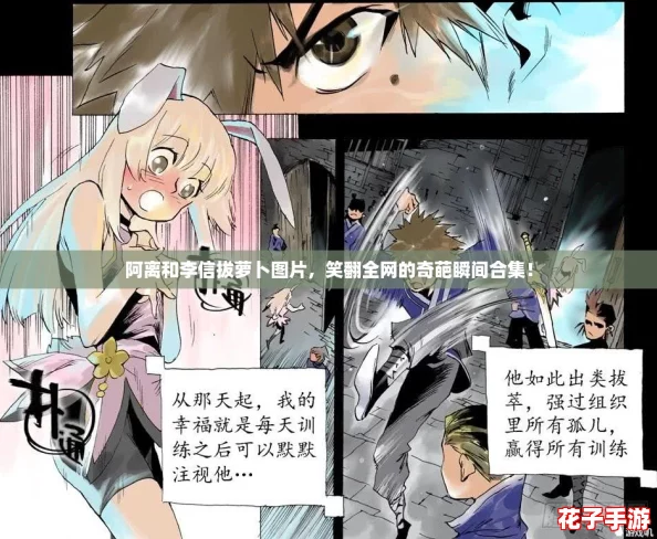 阿离和李信拔萝卜图片，笑翻全网的奇葩瞬间合集！