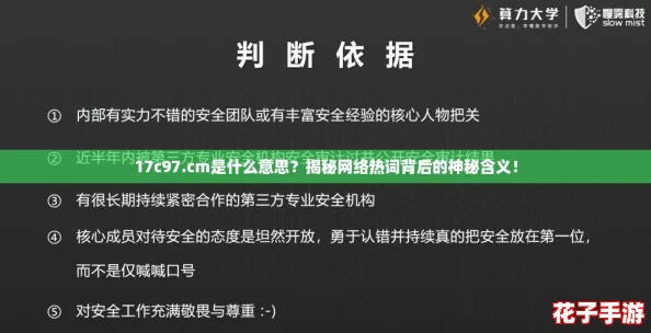 17c97.cm是什么意思？揭秘网络热词背后的神秘含义！