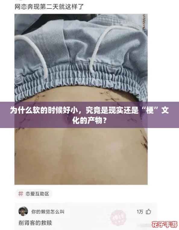 为什么软的时候好小，究竟是现实还是“梗”文化的产物？