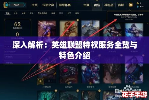 深入解析：英雄联盟特权服务全览与特色介绍