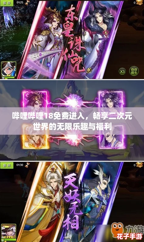 哔哩哔哩18免费进入，畅享二次元世界的无限乐趣与福利