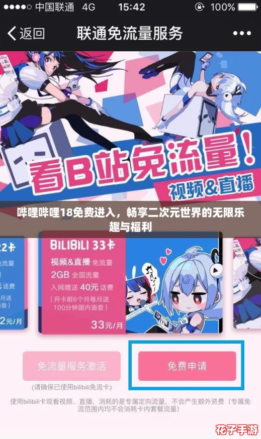 哔哩哔哩18免费进入，畅享二次元世界的无限乐趣与福利