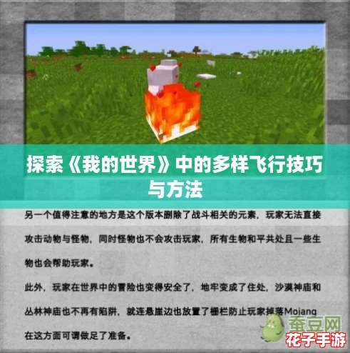 探索《我的世界》中的多样飞行技巧与方法