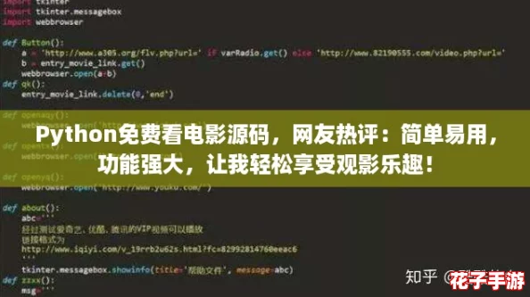 Python免费看电影源码，网友热评：简单易用，功能强大，让我轻松享受观影乐趣！