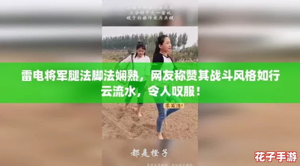 雷电将军腿法脚法娴熟，网友称赞其战斗风格如行云流水，令人叹服！