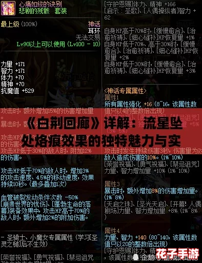 《白荆回廊》详解:流星坠处烙痕效果的独特魅力与实战应用 《白荆回廊》详解:流星坠处烙痕效果的独特魅力与实战应用