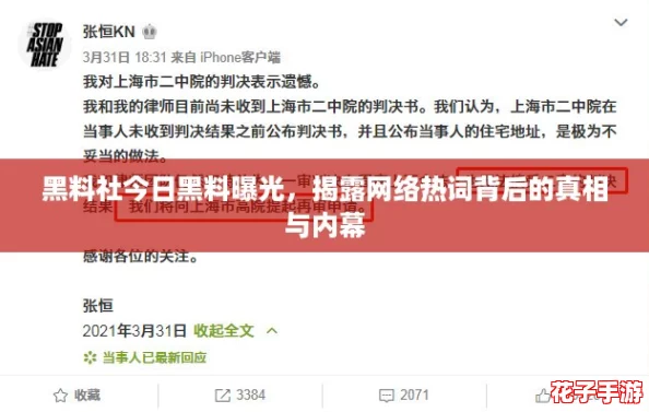 黑料社今日黑料曝光，揭露网络热词背后的真相与内幕