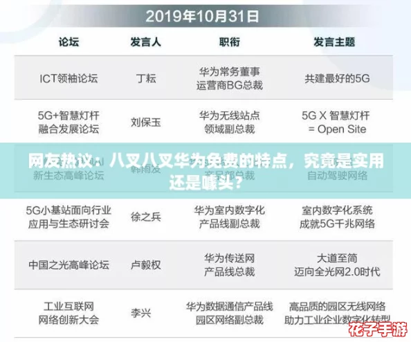网友热议:八叉八叉华为免费的特点,究竟是实用还是噱头? 网友热议:八叉八叉华为免费的特点,究竟是实用还是噱头?