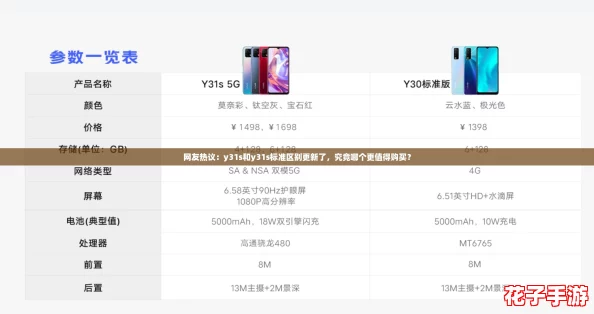 网友热议：y31s和y31s标准区别更新了，究竟哪个更值得购买？