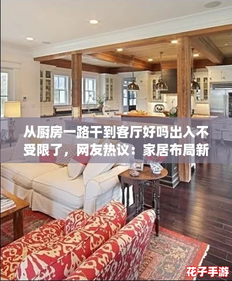 从厨房一路干到客厅好吗出入不受限了，网友热议：家居布局新趋势，让生活更便利！