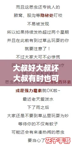 大叔好大叔坏大叔有时也可爱歌词是哪首歌，网友热议这首歌的情感表达与旋律魅力