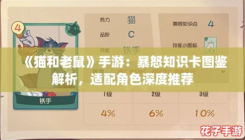 《猫和老鼠》手游：暴怒知识卡图鉴解析，适配角色深度推荐