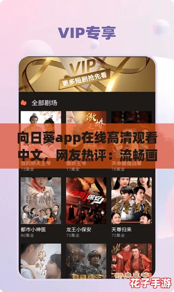 向日葵app在线高清观看中文，网友热评：流畅画质带来极致观影体验！