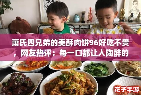 萧氏四兄弟的美酥肉饼96好吃不贵，网友热评：每一口都让人陶醉的美味！