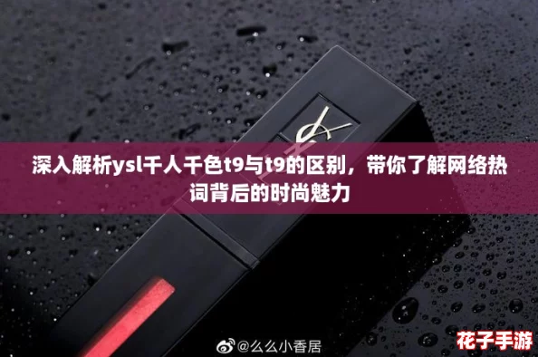 深入解析ysl千人千色t9与t9的区别，带你了解网络热词背后的时尚魅力
