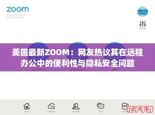 美国最新ZOOM：网友热议其在远程办公中的便利性与隐私安全问题