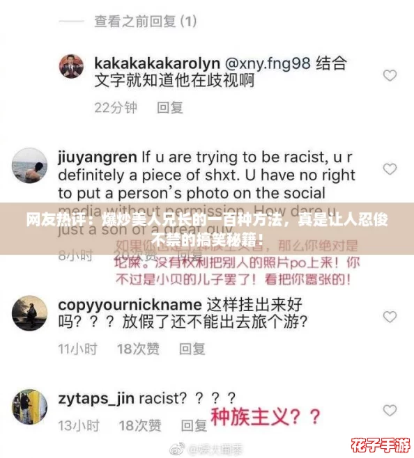 网友热评：爆炒美人兄长的一百种方法，真是让人忍俊不禁的搞笑秘籍！