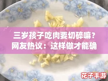 三岁孩子吃肉要切碎嘛？网友热议：这样做才能确保安全与营养！