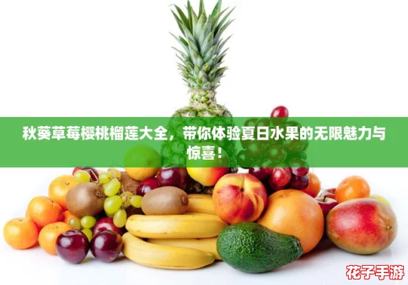 秋葵草莓樱桃榴莲大全，带你体验夏日水果的无限魅力与惊喜！