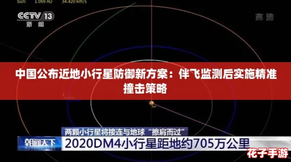 中国公布近地小行星防御新方案：伴飞监测后实施精准撞击策略