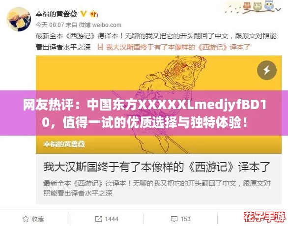 网友热评：中国东方XXXXXLmedjyfBD10，值得一试的优质选择与独特体验！