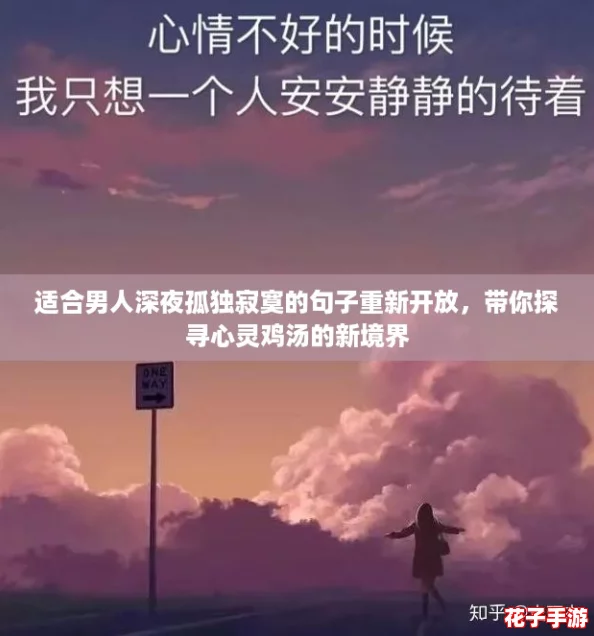适合男人深夜孤独寂寞的句子重新开放，带你探寻心灵鸡汤的新境界