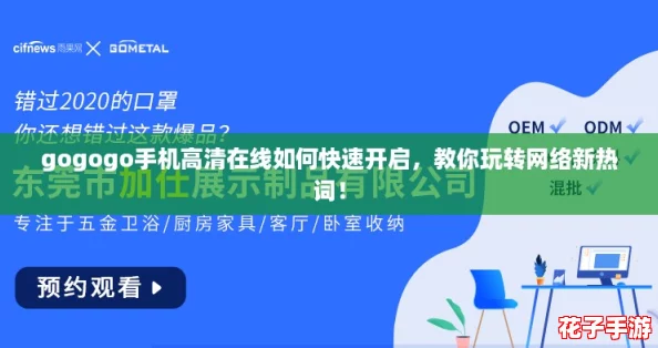 gogogo手机高清在线如何快速开启，教你玩转网络新热词！