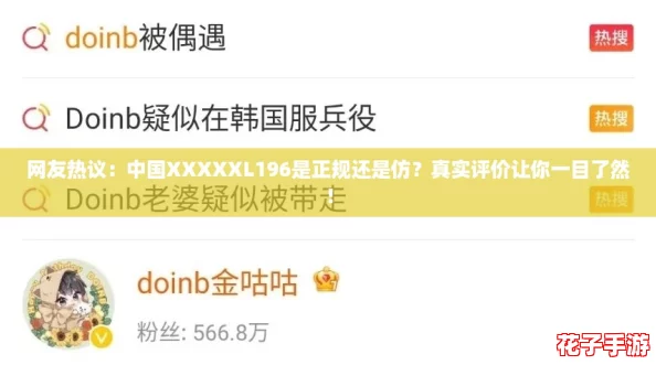网友热议：中国XXXXXL196是正规还是仿？真实评价让你一目了然！