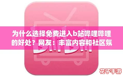 为什么选择免费进入b站哔哩哔哩的好处?网友:丰富内容和社区氛围让人沉醉! 为什么选择免费进入b站哔哩哔哩的好处?网友:丰富内容和社区氛围让人沉醉!