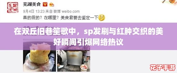 在双丘旧巷笙歌中,sp发刷与红肿交织的美好瞬间引爆网络热议 在双丘旧巷笙歌中,sp发刷与红肿交织的美好瞬间引爆网络热议