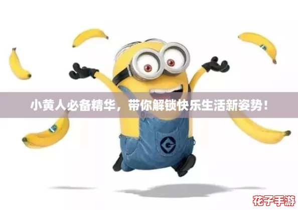 小黄人必备精华，带你解锁快乐生活新姿势！