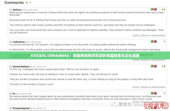 XXXXXL18WASWAS：探秘网络热词背后的奇趣故事与文化现象