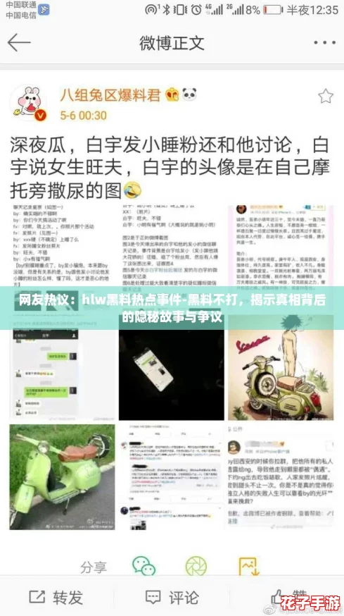 网友热议：hlw黑料热点事件-黑料不打，揭示真相背后的隐秘故事与争议