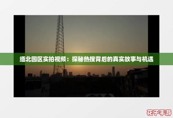 缅北园区实拍视频：探秘热搜背后的真实故事与机遇
