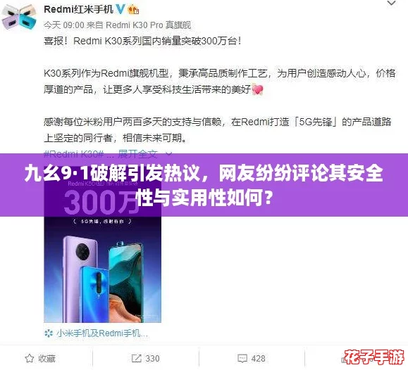 九幺9·1破解引发热议,网友纷纷评论其安全性与实用性如何? 九幺9·1破解引发热议,网友纷纷评论其安全性与实用性如何?