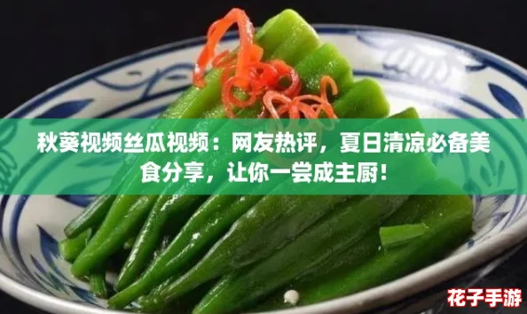 秋葵视频丝瓜视频：网友热评，夏日清凉必备美食分享，让你一尝成主厨！
