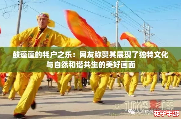 鼓蓬蓬的牦户之乐：网友称赞其展现了独特文化与自然和谐共生的美好画面