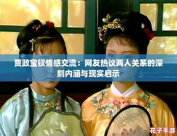 贾政宝钗情感交流：网友热议两人关系的深刻内涵与现实启示