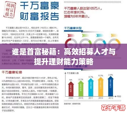 谁是首富秘籍:高效招募人才与提升理财能力策略 谁是首富秘籍:高效招募人才与提升理财能力策略