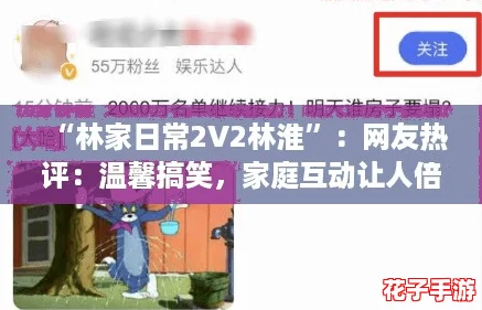“林家日常2V2林淮”：网友热评：温馨搞笑，家庭互动让人倍感亲切！