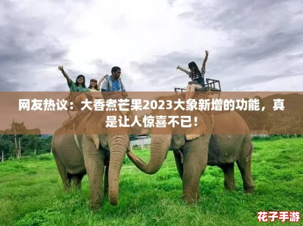 网友热议：大香煮芒果2023大象新增的功能，真是让人惊喜不已！