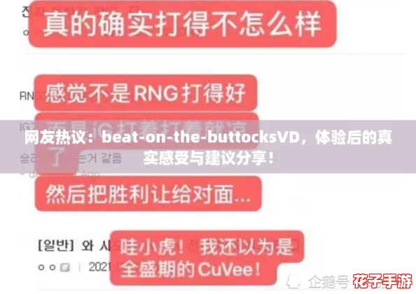 网友热议：beat-on-the-buttocksVD，体验后的真实感受与建议分享！