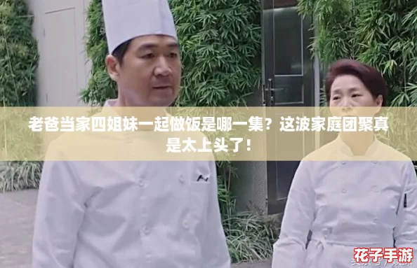 老爸当家四姐妹一起做饭是哪一集？这波家庭团聚真是太上头了！