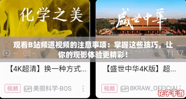 观看B站频道视频的注意事项：掌握这些技巧，让你的观影体验更精彩！